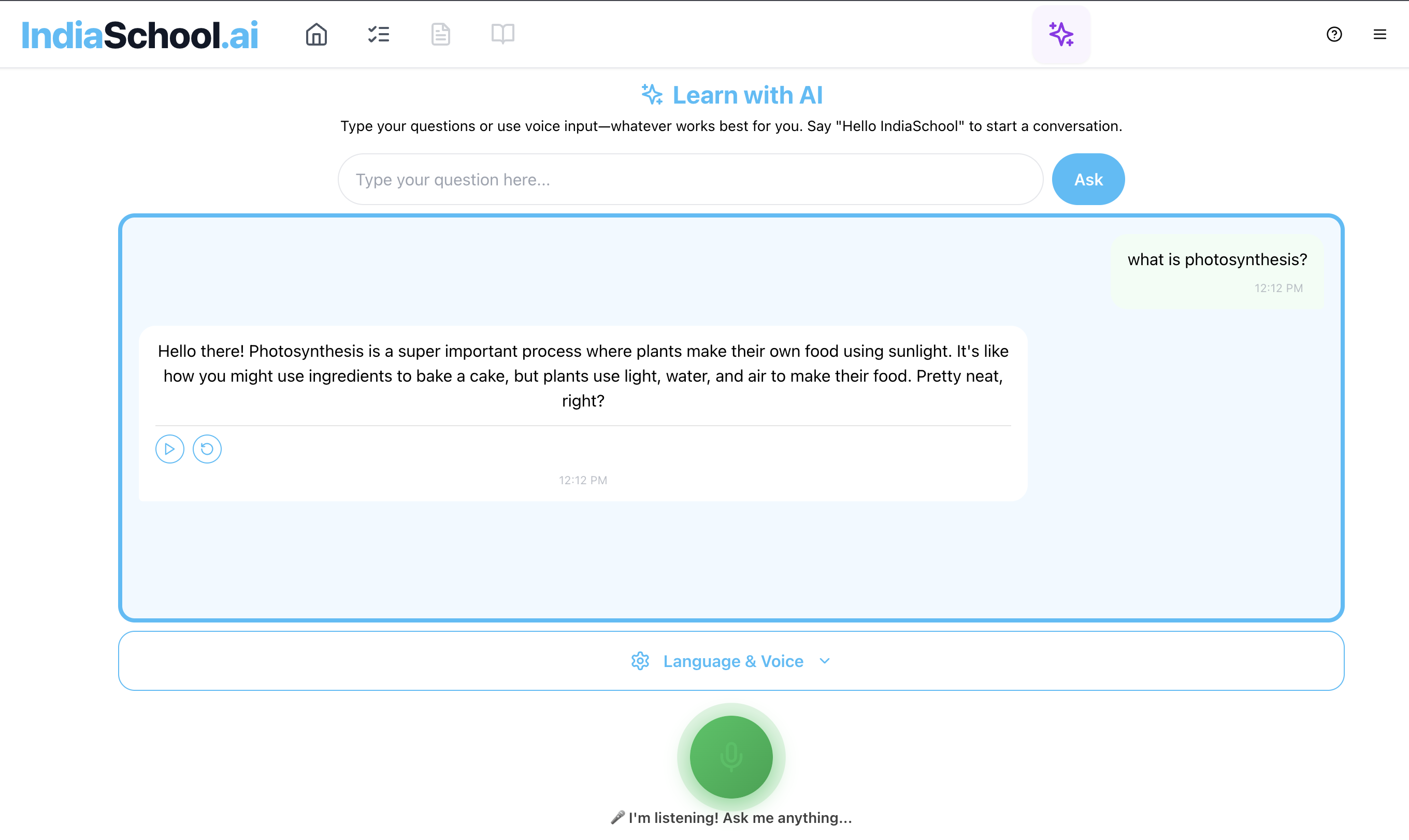 Hello IndiaSchool screenshot